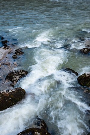 <p>They begin their journey high in the mountains, merging with each other, and end their journey into the sea.</p>の写真素材