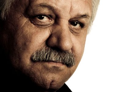 senior men portraitの写真素材