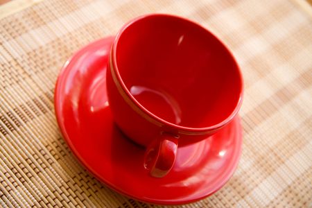 red mugの写真素材