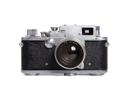 Classic 35mm SLR cameraの写真素材