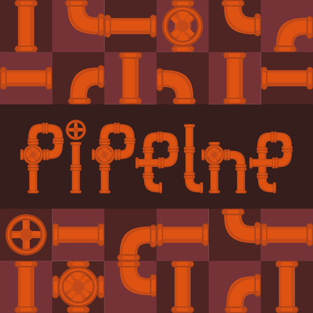 the elements of the pipeline のイラスト素材