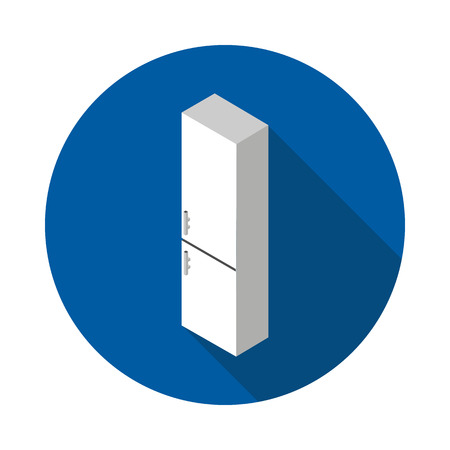flat icon refrigeratorのイラスト素材