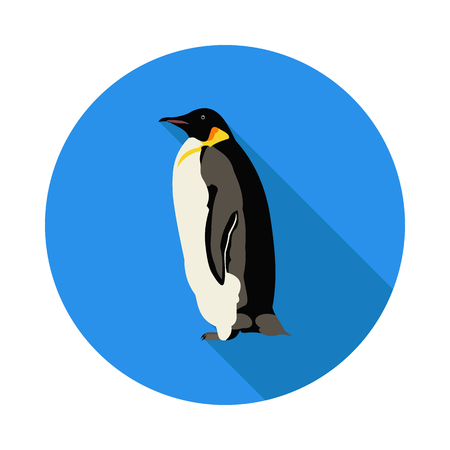 flat icon penguin Vector illustration.のイラスト素材