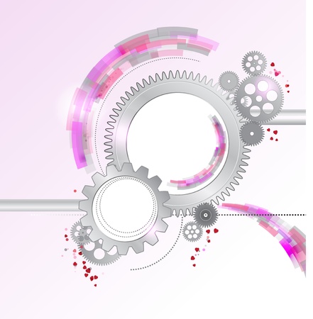 Vector Background  Mechanic of love  EPS 10のイラスト素材