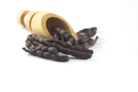 Grains of Selim isolated on whiteの写真素材