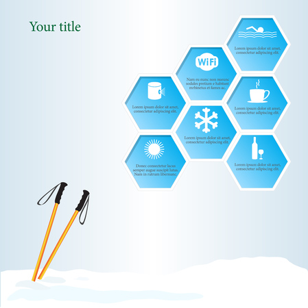 Honeycomb icon design.のイラスト素材