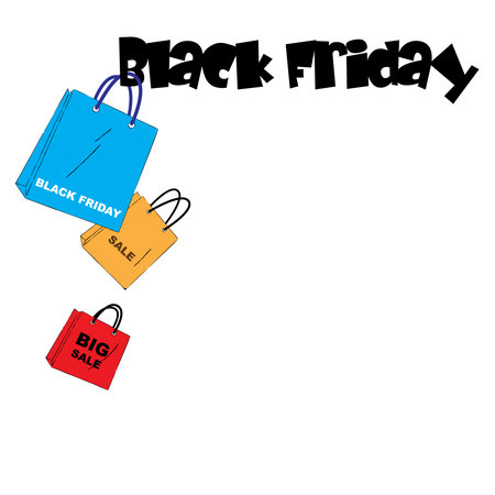 Big Sale, vector chopping bags.のイラスト素材