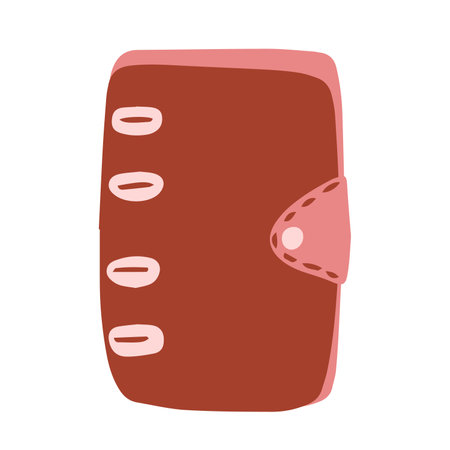 Doodle note book vector illustration. Hand drawn doodle notes clip artのイラスト素材