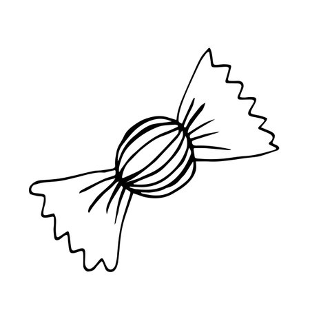 Candy lollypop illustration. sweet simple illustrationのイラスト素材