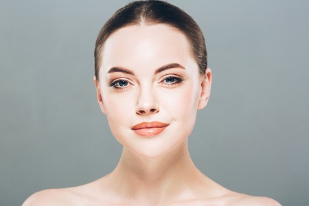 Beauty Woman face Portrait.の写真素材