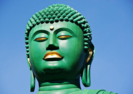 The great Buddha of Nagoyaの写真素材