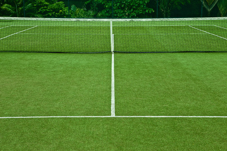 tennis grass court good for background
