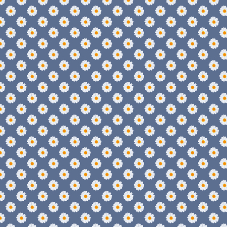 5000x5000px 300dpi Fancy Daisies Daisy field floral Pattern Background/ Digital Paperの写真素材
