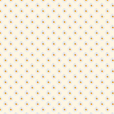 Fancy Daisies Daisy field floral Pattern Background/ Digital Paperの写真素材
