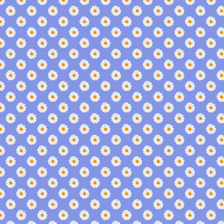 5000x5000px 300dpi Fancy Daisies Daisy field floral Pattern Background/ Digital Paperの写真素材