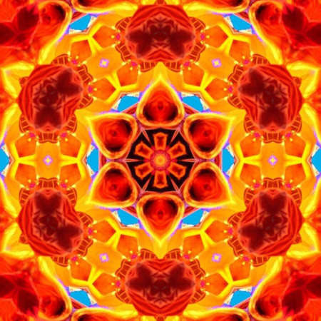 Unique bright pattern in oriental style. illustrationの写真素材