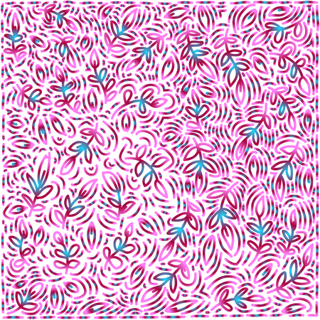 Vintage seamless pattern with lot of detailed elements.のイラスト素材