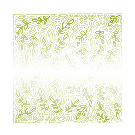 Vintage seamless pattern with lot of detailed elements.のイラスト素材