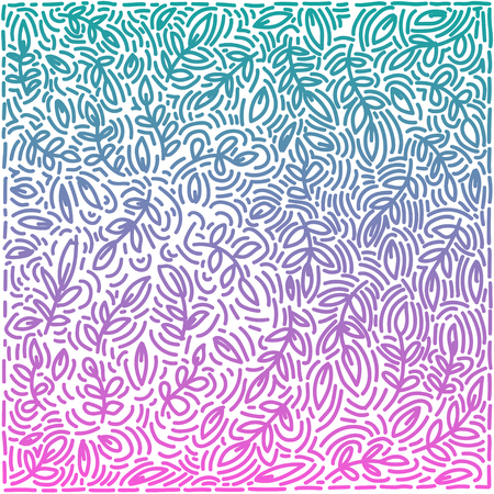 Vintage seamless pattern with lot of detailed elements.のイラスト素材