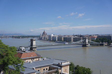 View of the Danubeの写真素材