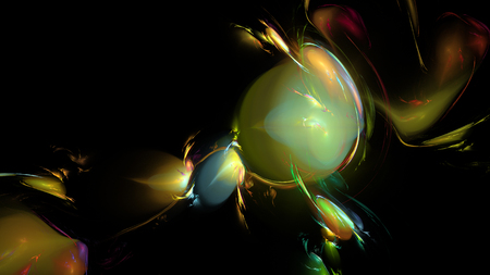 Colorful watercolor explosion abstract background with splashesの写真素材
