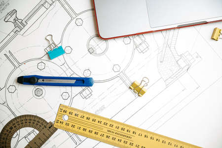 Engineering drawings, protractor, notebook, term paper or diploma project. Applied mechanics