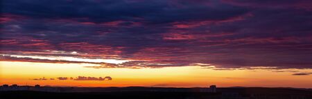 Sunset timelapse clouds colorful and building photo 5