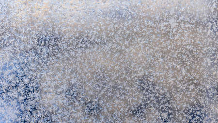 frost on glass and iceの写真素材