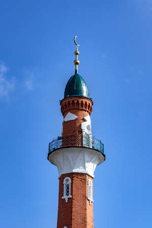Zakabannaya mosque in the city of Kazanの写真素材