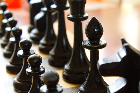 chess game closeup abstractionの写真素材