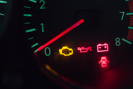Car instrumental panelの写真素材