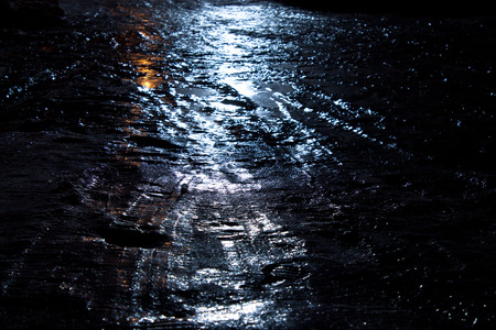 icy conditionの写真素材