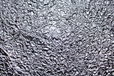 crumpled foil textureの写真素材