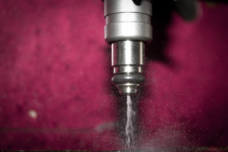 fuel injector in action