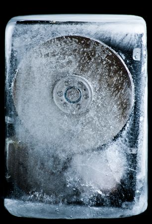 Extremely cool hard drive cooling