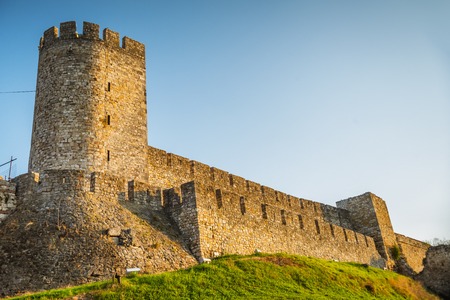 Kalemegdan fortress in Belgrade, Serbiaの写真素材