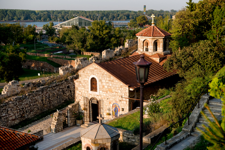 Saint Petka's Chapel in the Belgrade Fortress. Belgrade, Serbiaのeditorial素材