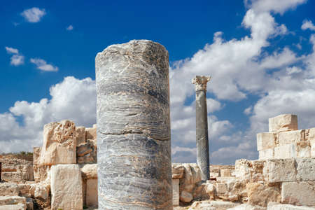Ruins of ancient Kourion. Limassol District, Cyprusの写真素材