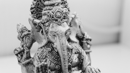 Ganesha - the Indian God of abundanceの写真素材