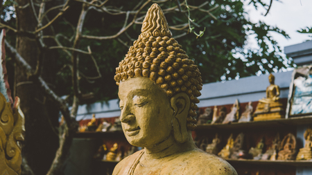 Buddha  holly murti statue from Thailand, Koh Samuiの写真素材