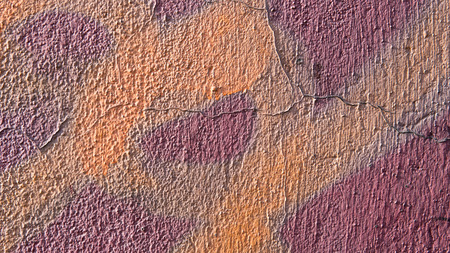 concrete wall with graffitiの写真素材