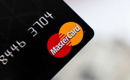 Aschheim, Germany -27 June  2020 : Blocking Payoneer cards, Wirecar company bankruptcy. Issuing Cards from Wirecard Card Solutionsのeditorial素材