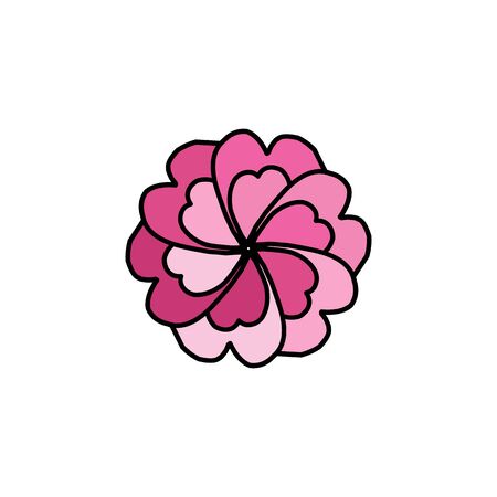 abstract icon  for boutique, salon, beuty and fashion.のイラスト素材