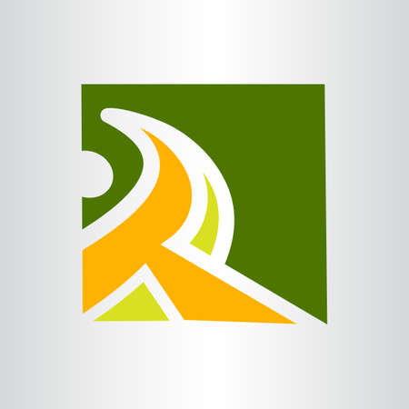 custom abstract wings logo design vector symbol element illustrationsのイラスト素材