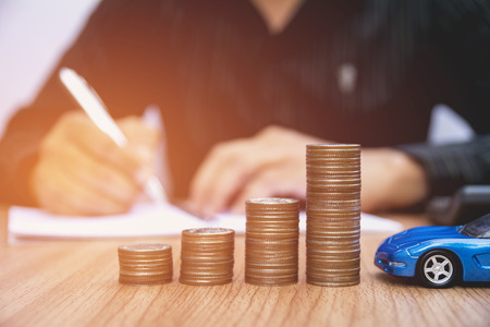 Car insurance and car services concept. Business concept. Car insurance concept.の写真素材