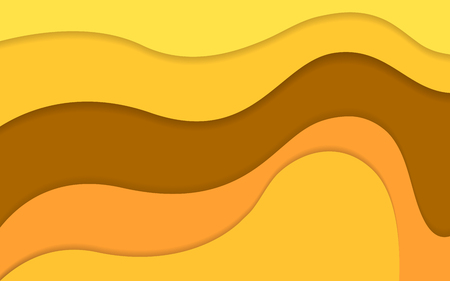 Abstract yellow tone color background pattern wallpaper. Vector illustration.のイラスト素材
