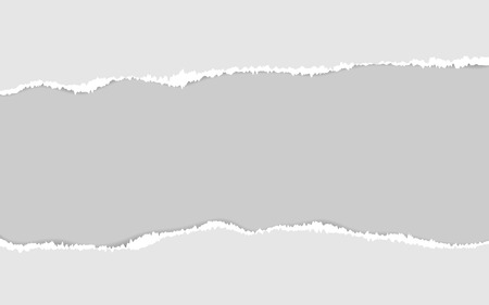 Ripped paper. Vector of ripped paper. the paper was ripped background.のイラスト素材