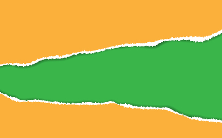 Ripped paper. Vector of ripped paper. the paper was ripped background.のイラスト素材