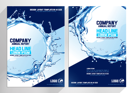 flyer brochure design. layout template background. Business Vector illustration. you can place relevant content on the area.のイラスト素材