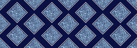 Textile fashion african print fabric, abstract seamless pattern, vector illustration file.のイラスト素材